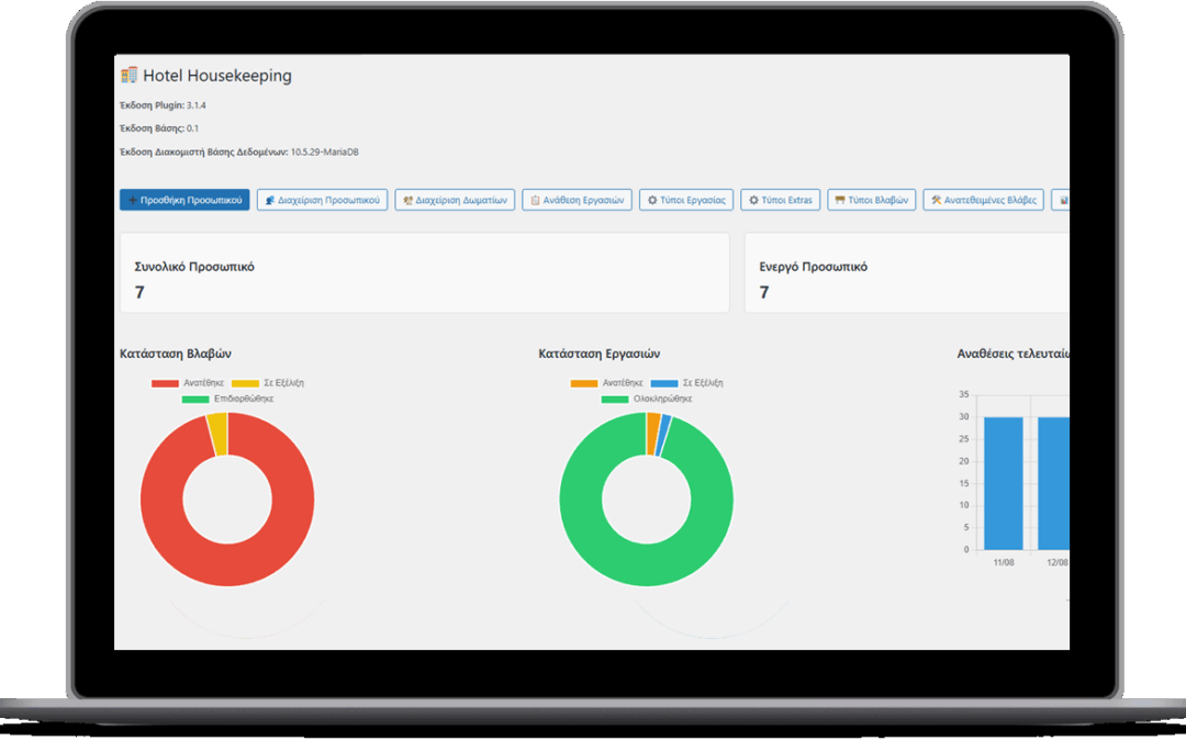 Hotel Housekeeping System: Η Εφαρμογή που Απογειώνει τη Διαχείριση Καμαριέρας & Συντηρητή